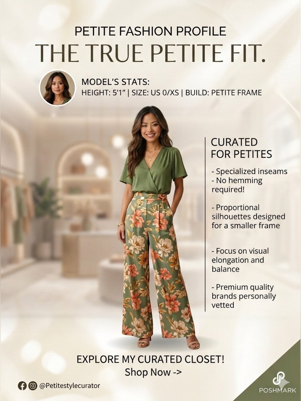 👑 WELCOME TO @kmcloset26 👑✨ THE 5'1" TRUE PETITE BOUTIQUE & TAILORING ✨